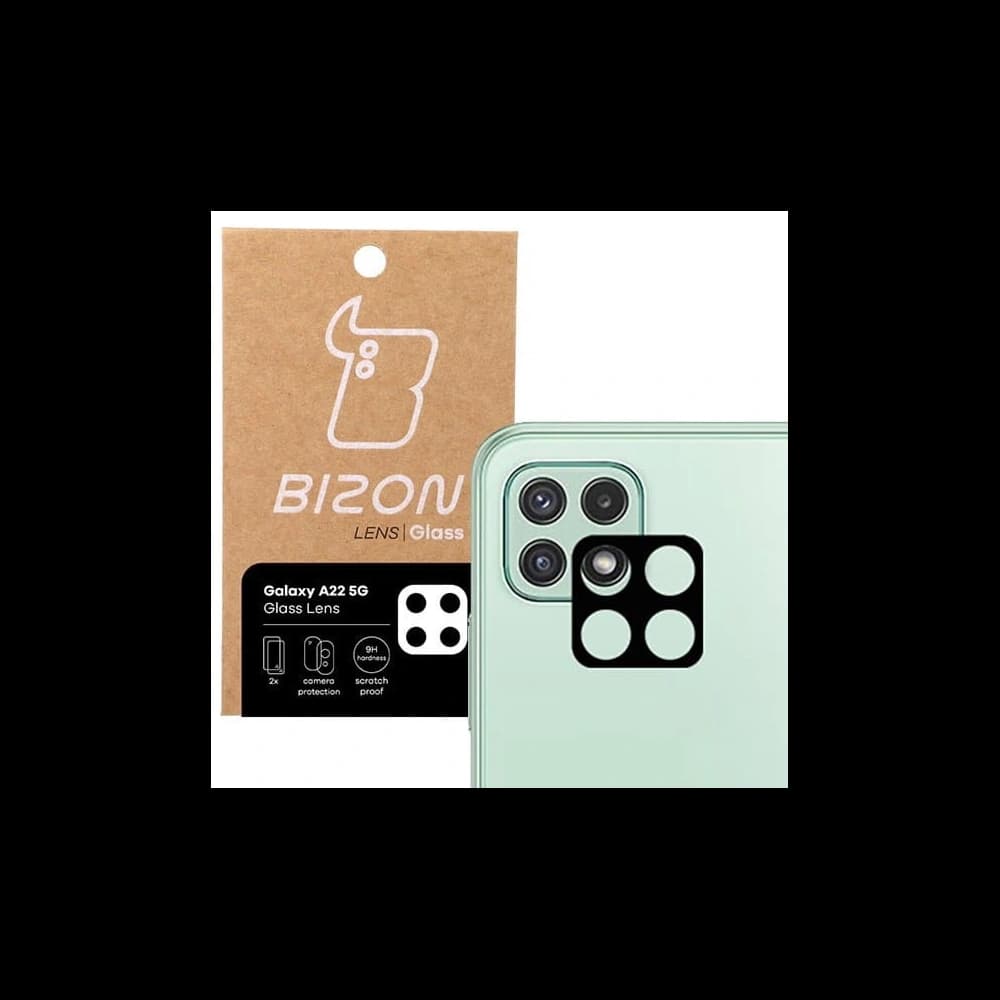 Bizon Glaslinse Samsung Galaxy A22 5G [2 PACK] - 1