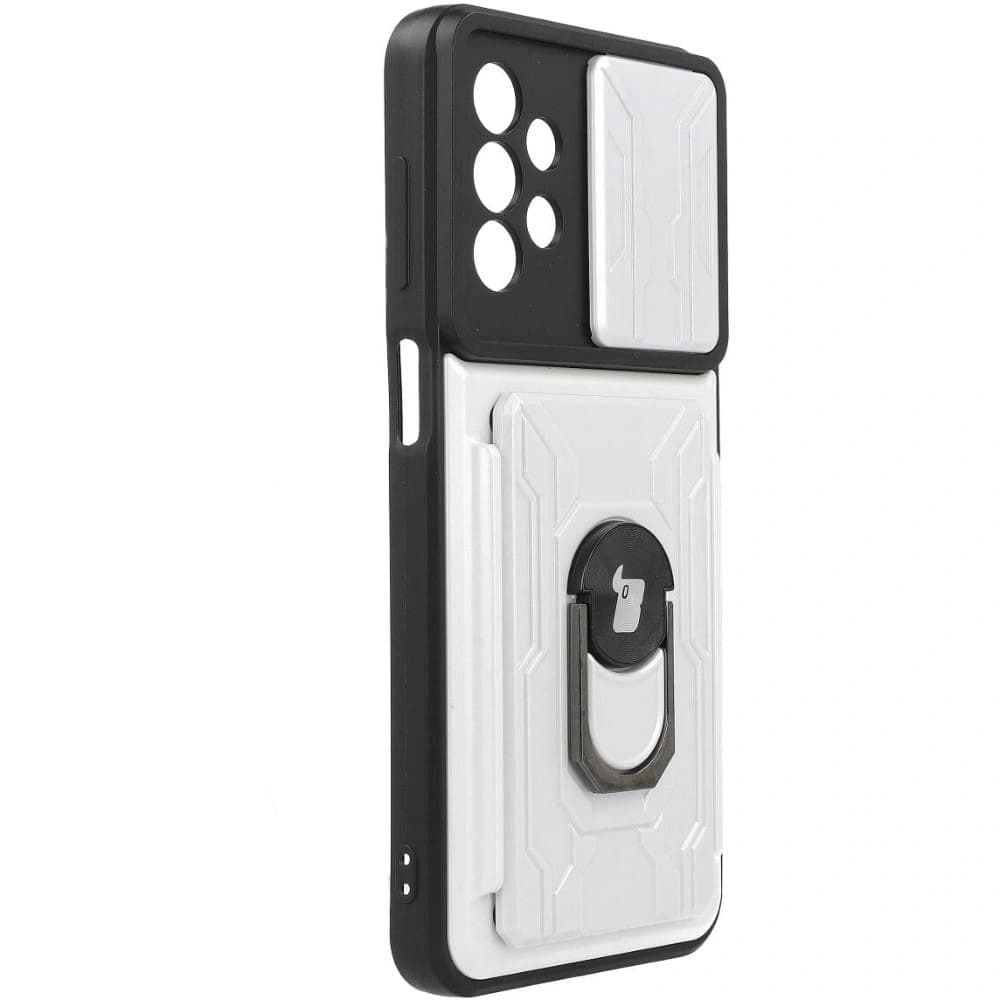 Bizon Case Camshield Card Slot Ring Samsung Galaxy A23 5G / 4G white - 2