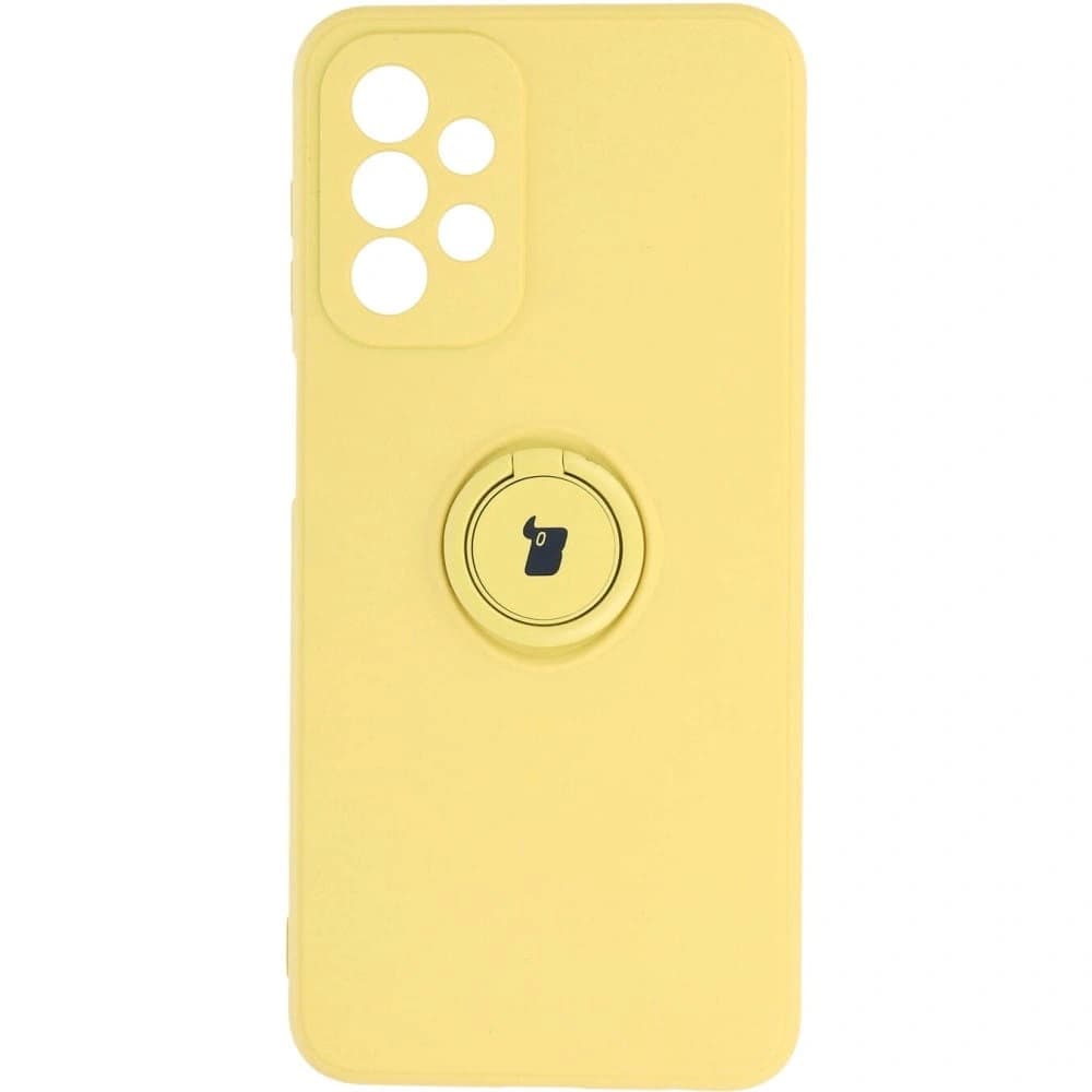 Bizon Case Silikonring Samsung Galaxy A23 5G / 4G gelb - 1