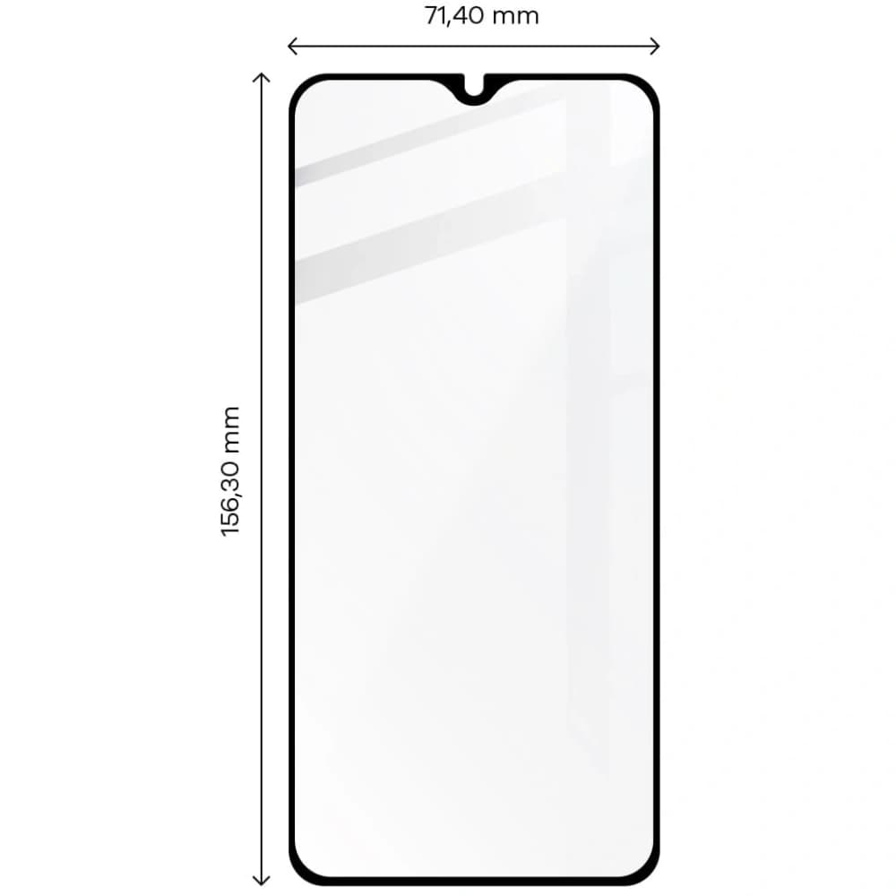 Bizon Glass Edge Samsung Galaxy A24 4G schwarz - 2