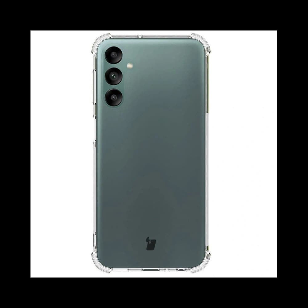 Bizon Case Clear Pack case + 2x screen glass + lens glass Samsung Galaxy A24 clear - 2