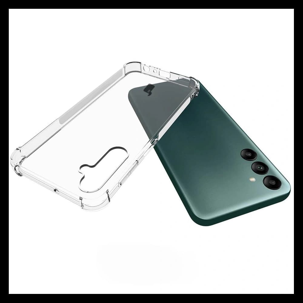 Bizon Case Clear Pack case + 2x screen glass + lens glass Samsung Galaxy A24 clear - 5