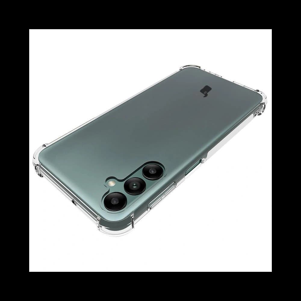 Bizon Case Clear Pack case + 2x screen glass + lens glass Samsung Galaxy A24 clear - 6