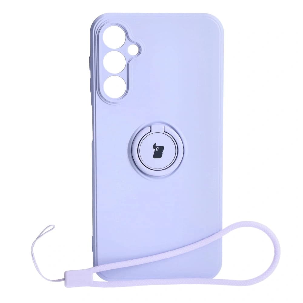 Bizon Case Silikonring Sq Samsung Galaxy A24 helllila - 1