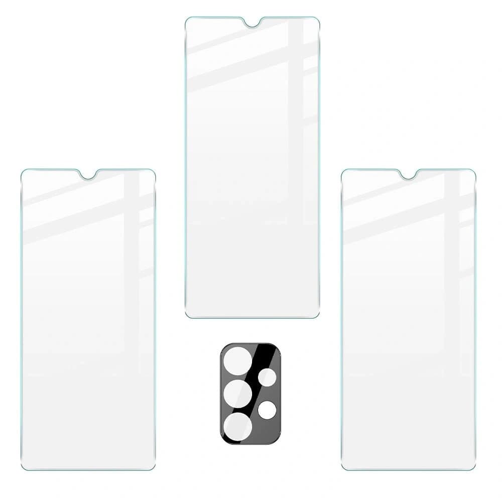 Bizon Glass Clear tempered glass - 3 pcs. + lens glass Samsung Galaxy A33 - 5