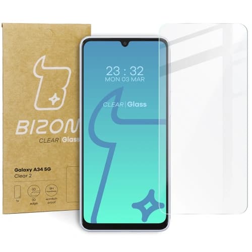 Bizon Glas Klar 2 Samsung Galaxy A34 5G