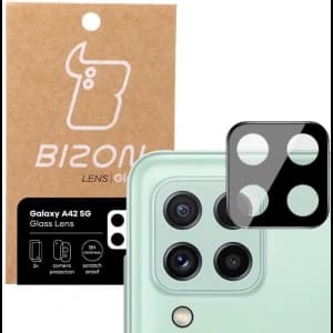 Bizon Glass Lens Samsung Galaxy A42 5G [2 PACK]