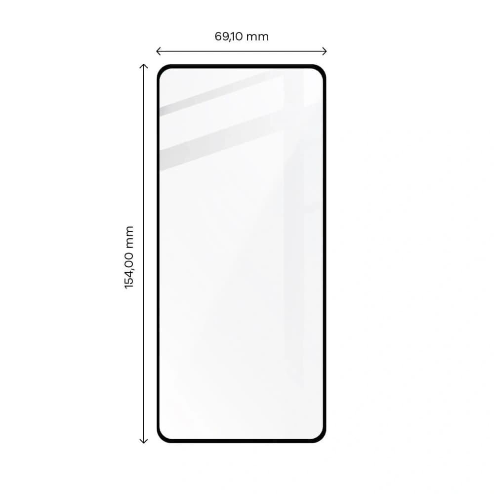 Bizon Glass Edge Samsung Galaxy A51 schwarz - 2