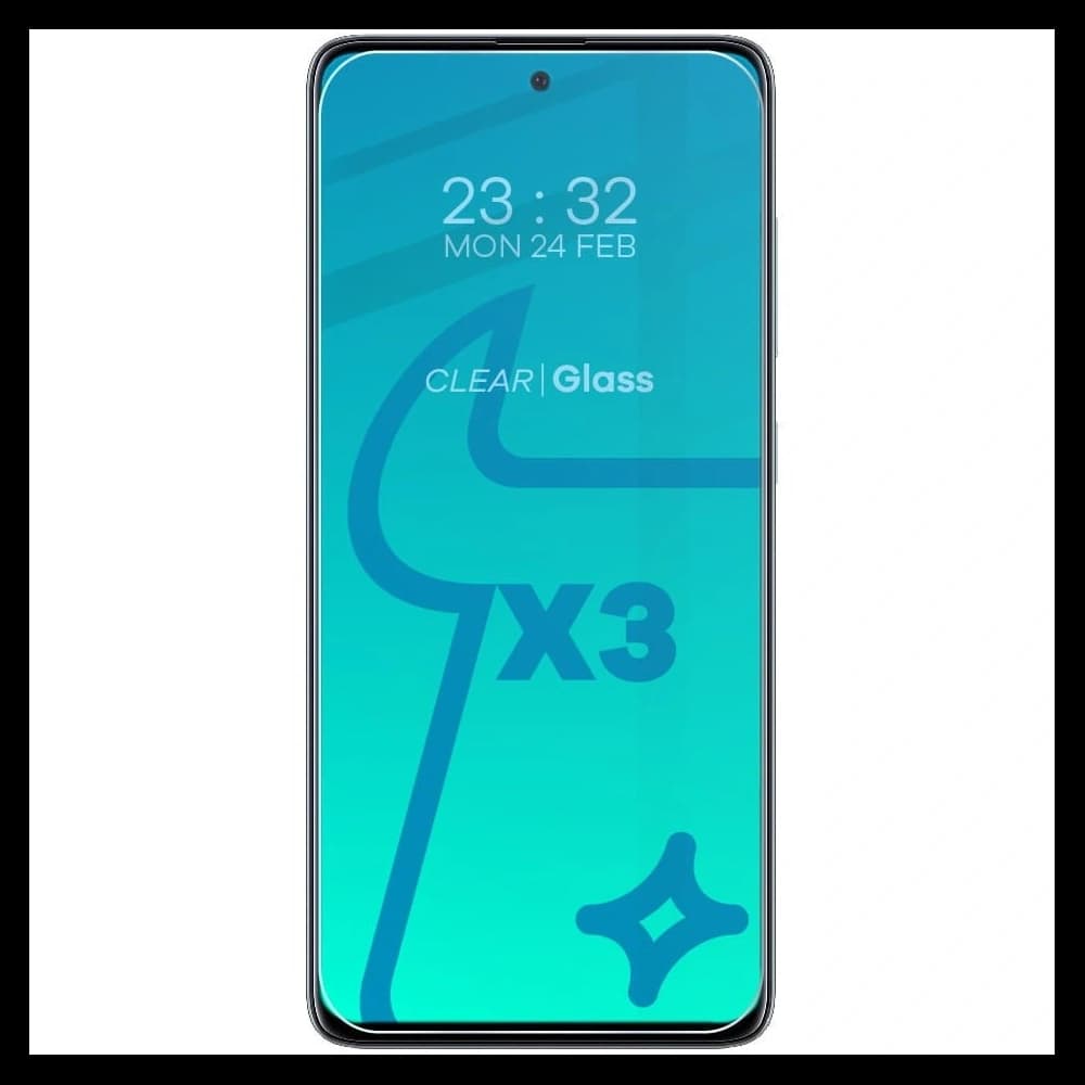 Bizon Glass Clear 3x tempered glass + lens glass Samsung Galaxy A51 - 3