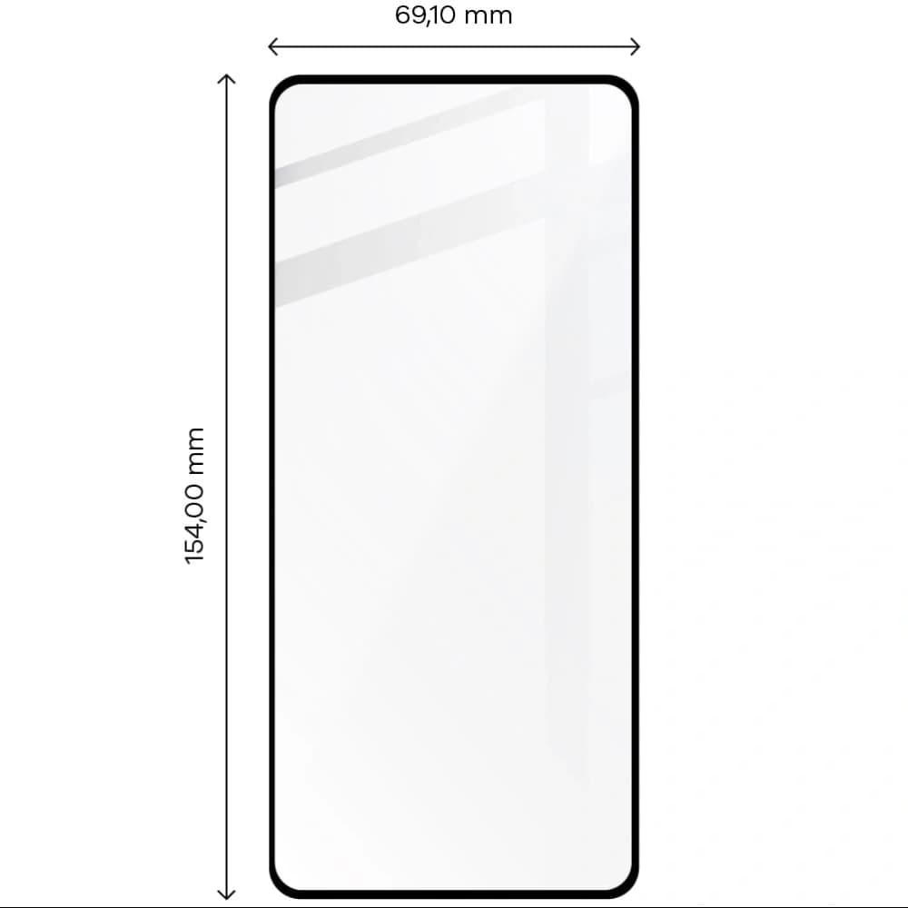 Bizon Glass Edge 2x gehärtetes Glas + Linsenschutz Samsung Galaxy A51 schwarz - 2