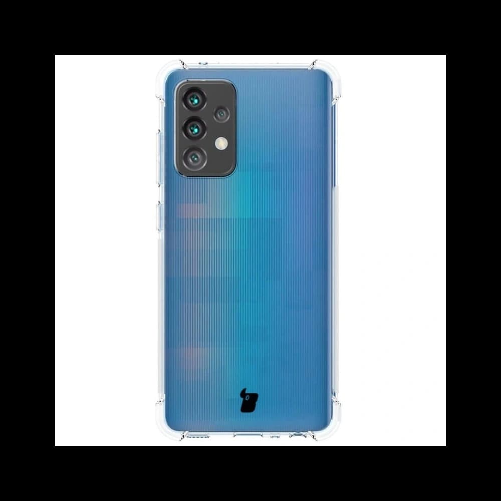 Bizon Case Clear Pack Hülle + 2x Bildschirmschutzglas + Linsenschutzglas Samsung Galaxy A52s 5G A52 5G/4G klar - 2