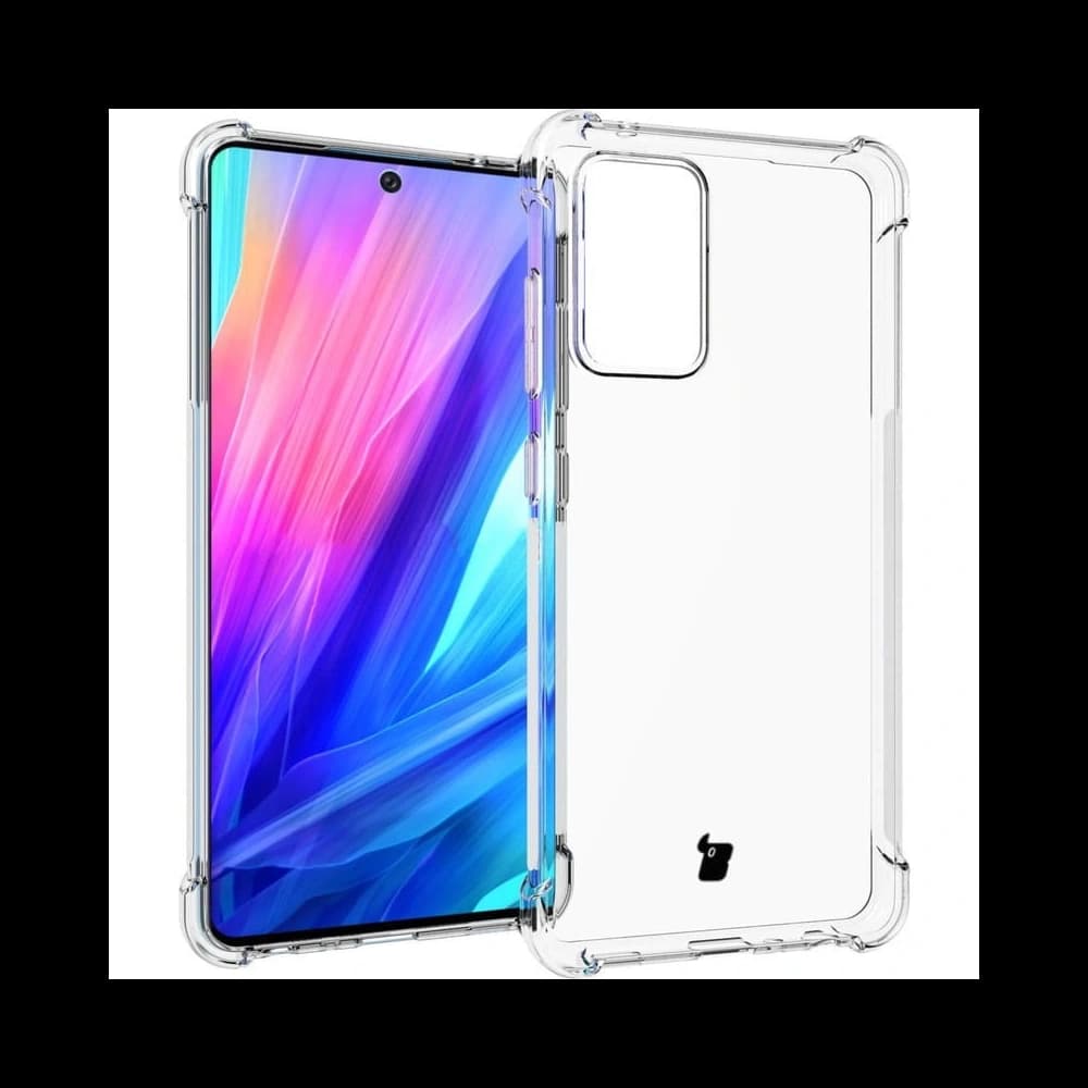 Bizon Case Clear Pack Hülle + 2x Bildschirmschutzglas + Linsenschutzglas Samsung Galaxy A52s 5G A52 5G/4G klar - 3