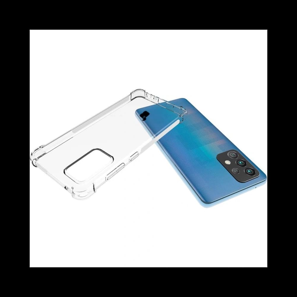 Bizon Case Clear Pack Hülle + 2x Bildschirmschutzglas + Linsenschutzglas Samsung Galaxy A52s 5G A52 5G/4G klar - 5