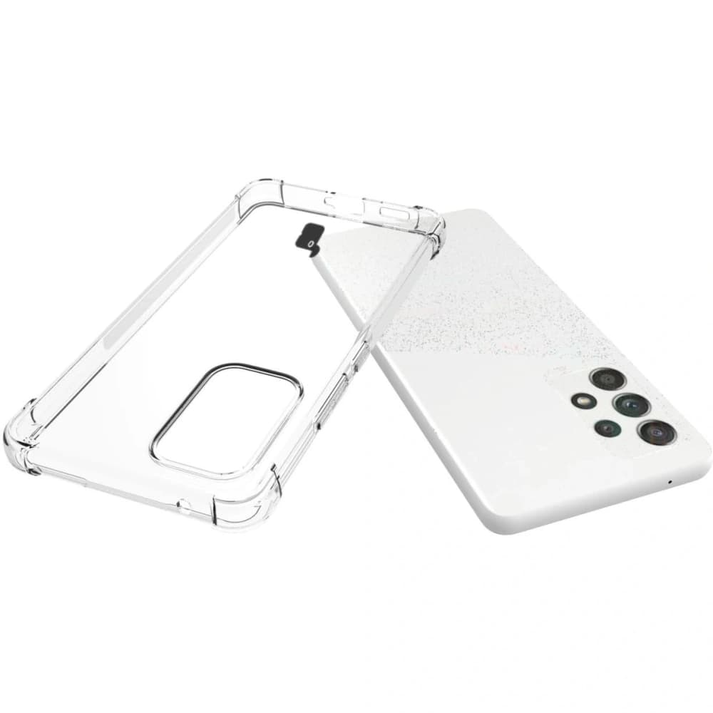 Bizon Case Clear Pack case + 2x screen glass + lens glass Samsung Galaxy A53 5G clear - 5