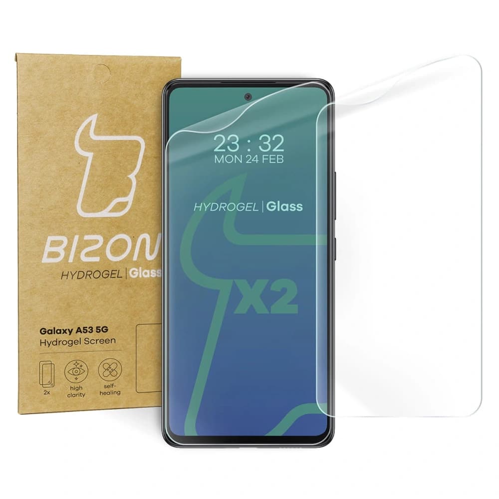 Bizon Glass Hydrogel Samsung Galaxy A53 5G [2 PACK] - 2