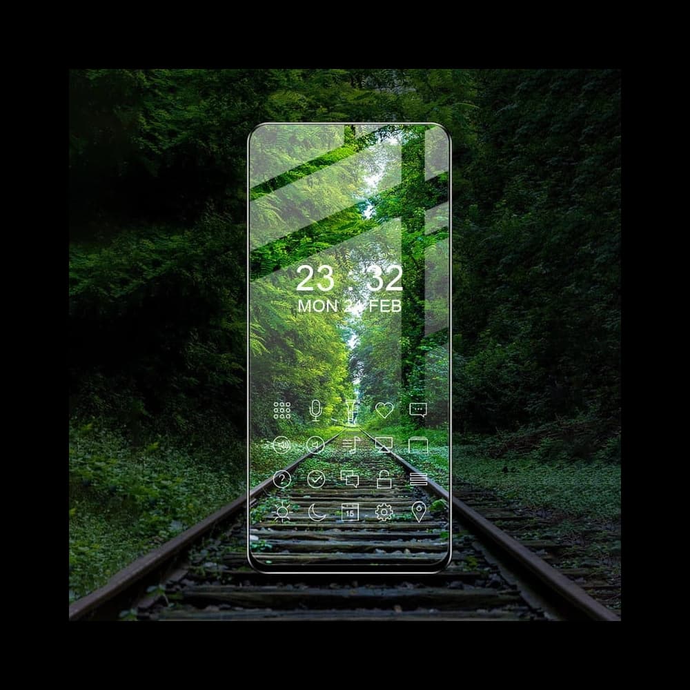 Bizon Glass Edge Samsung Galaxy A53 5G schwarz - 5