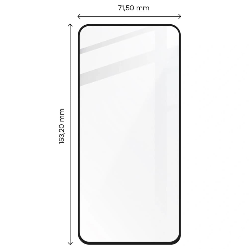 Szkło hartowane Bizon Glass Edge 2 do Samsung Galaxy A54 5G czarne - 2