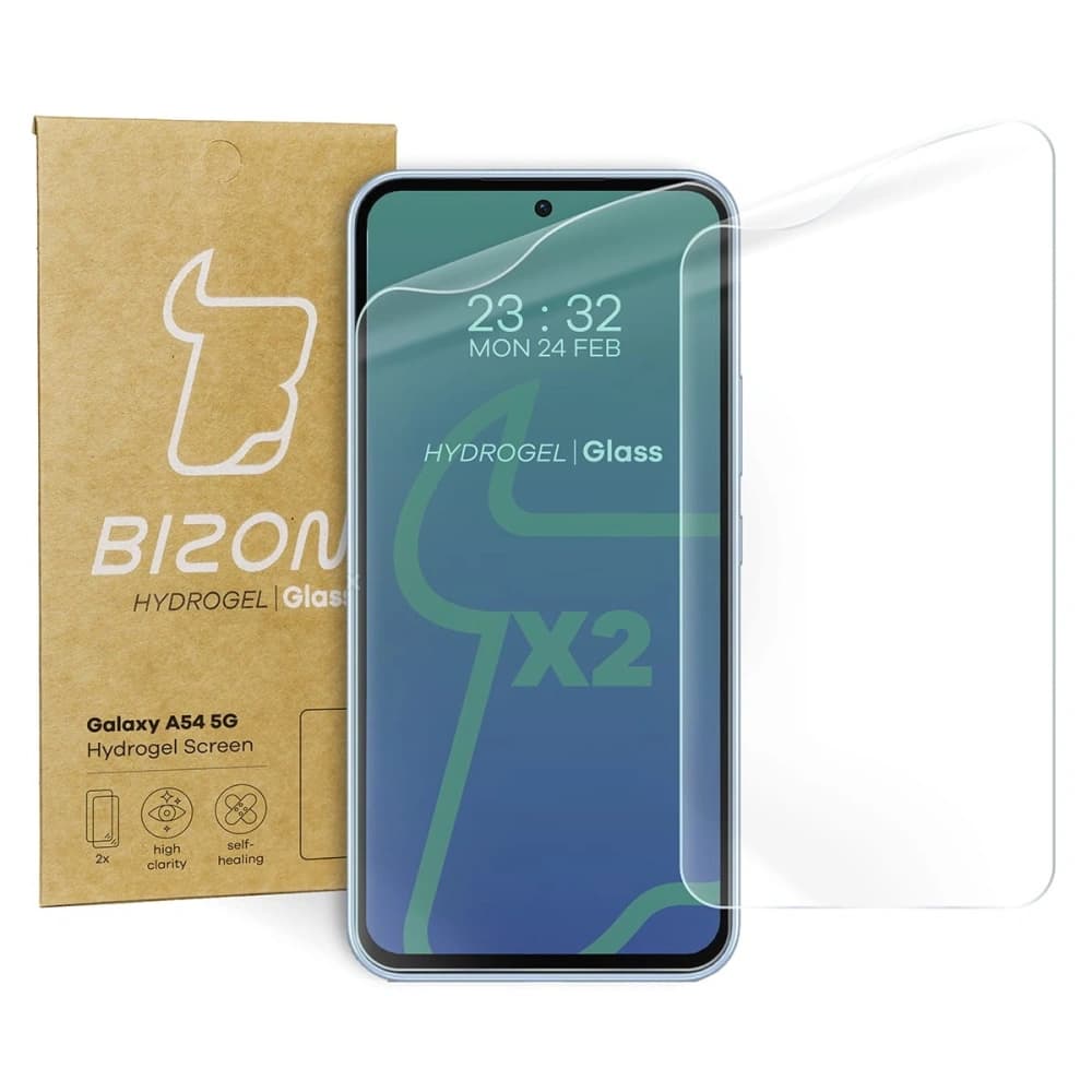 Bizon Glass Hydrogel Samsung Galaxy A54 5G [2 PACK] - 1