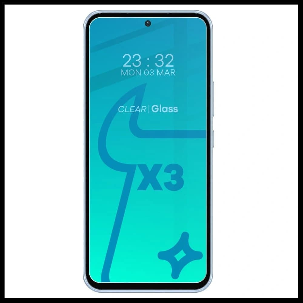 BIZON Clear 2 3x screen glass + camera glass Samsung Galaxy A54 5G - 3