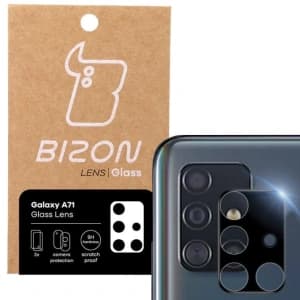 Bizon Glass Lens Samsung Galaxy A71 [2 PACK]