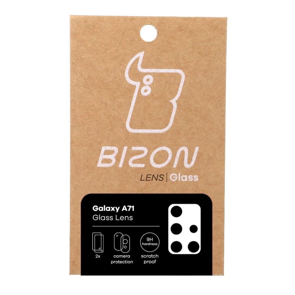 Bizon Glass Lens Samsung Galaxy A71 [2 PACK] - 6