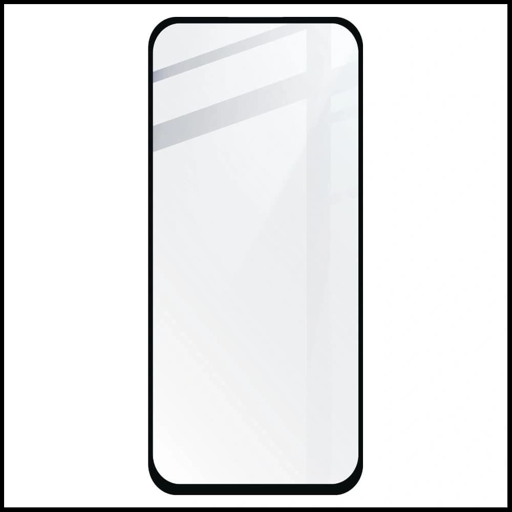 Bizon Glas Edge 2x gehärtetes Glas + Linsenschutz Samsung Galaxy A71 schwarz - 4
