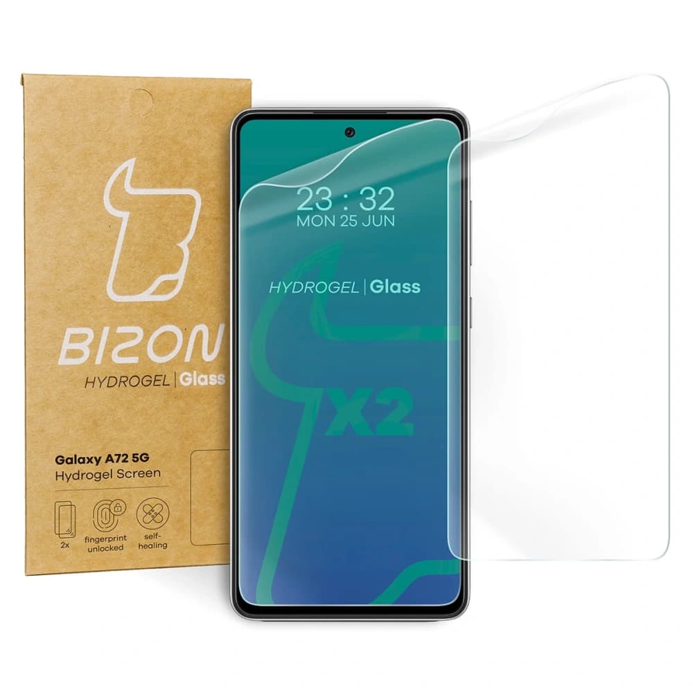 Bizon Glass Hydrogel Samsung Galaxy A72 [2 PACK] - 1