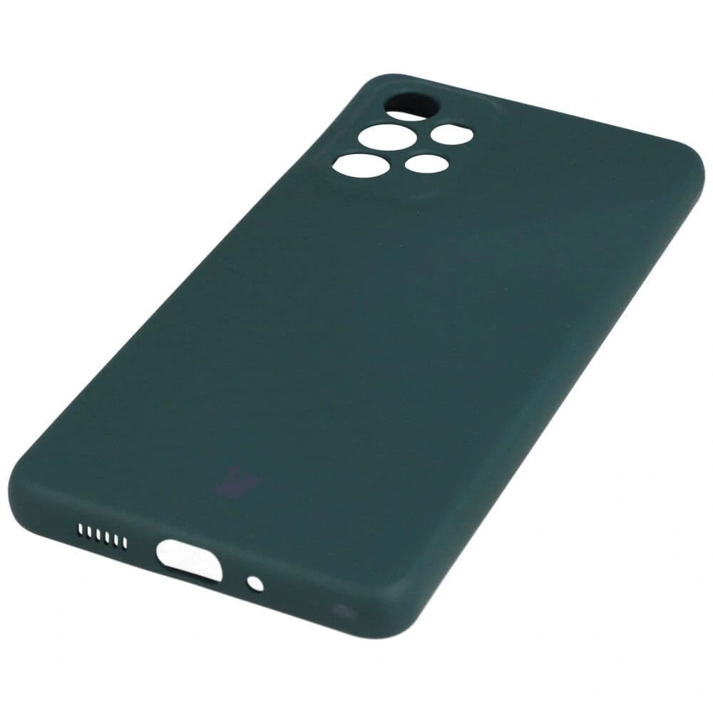 Bizon Case Silikon Samsung Galaxy A73 5G dunkelgrün - 2