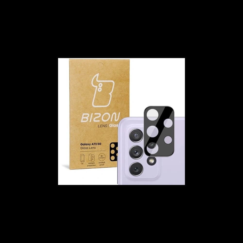 Bizon Glass Lens Samsung Galaxy A73 5G [2 PACK] - 1