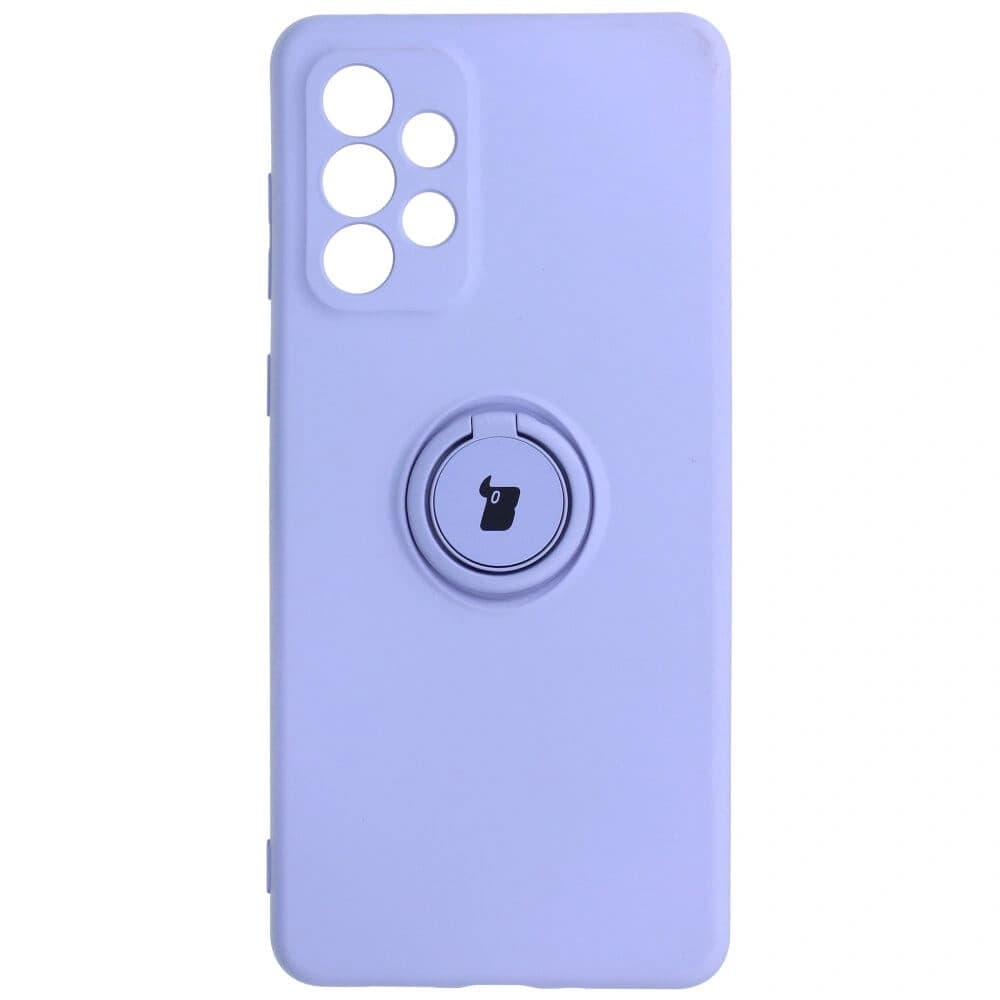 Bizon Case Silikonring Samsung Galaxy A73 5G helllila - 1