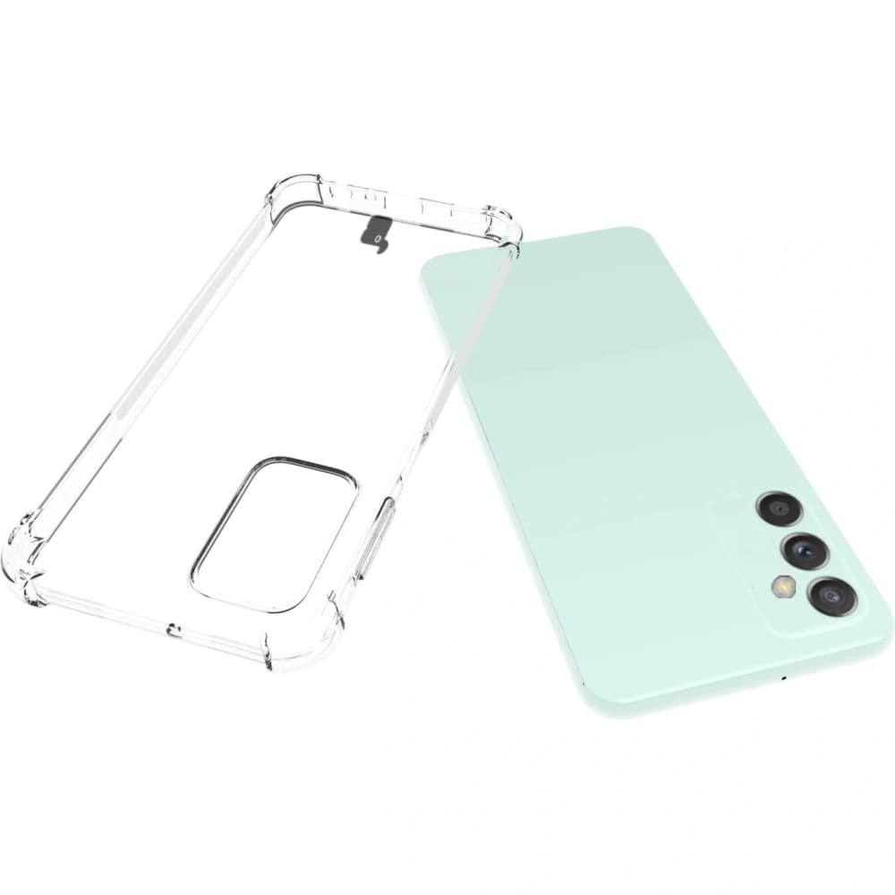 Etui + 2x szkło na ekran + szkło na obiektyw Bizon Case Clear Pack do Samsung Galaxy M13 / M23 5G przezroczyste - 5