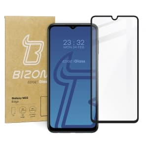 Szkło hartowane Bizon Glass Edge do Samsung Galaxy M13 / M23 5G czarne