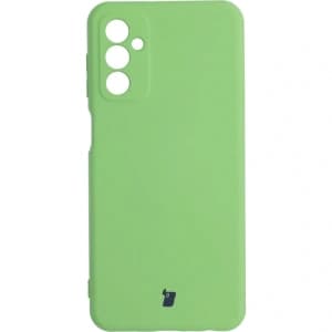 Etui Bizon Case Silicone do Samsung Galaxy M13 / M23 5G jasnozielone