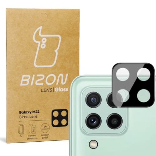 Bizon Glaslinse Samsung Galaxy A22 4G / M22 [2 PACK]