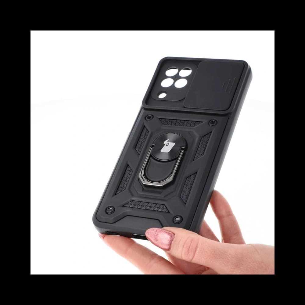 Bizon Case CamShield Ring Samsung Galaxy A22 4G / M22 schwarz - 4