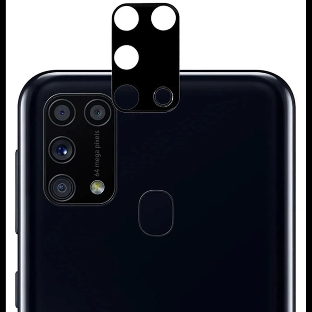 Bizon Glass Edge 2x gehärtetes Glas + Linsenschutz Samsung Galaxy M31 schwarz - 6