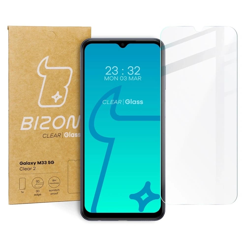 Bizon Glass Clear 2 Samsung Galaxy M33 5G - 1