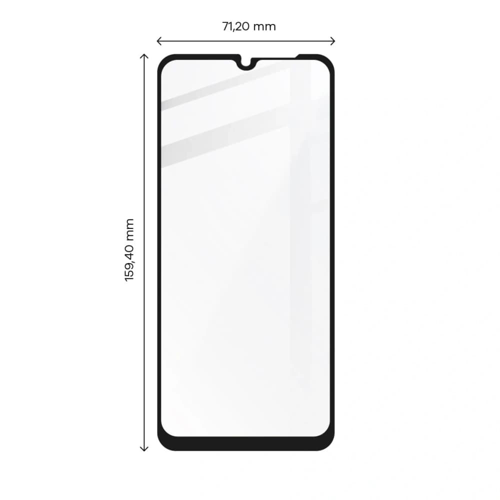 BIZON Edge 2 2x screen glass + camera glass Samsung Galaxy M33 5G - 2