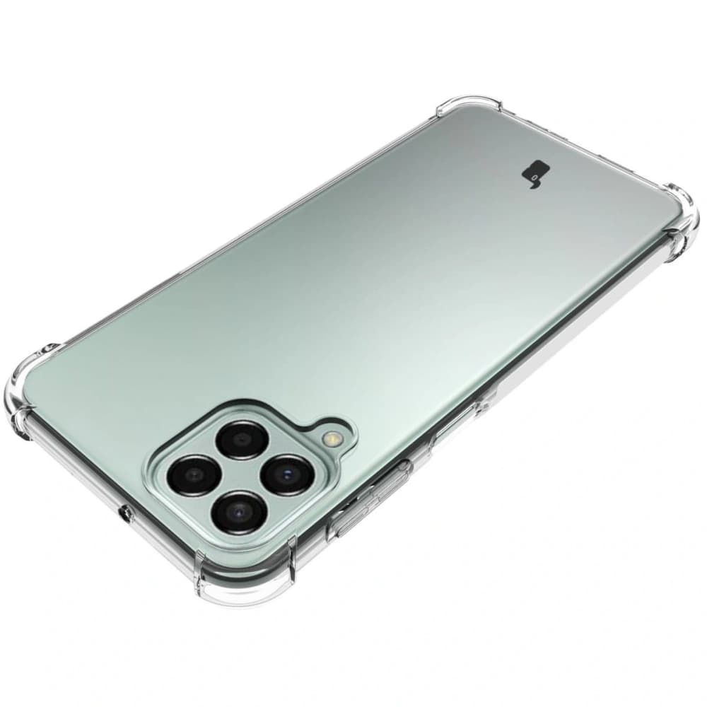 Bizon Case Clear Pack case + 2x screen glass + lens glass Samsung Galaxy M33 5G clear - 6