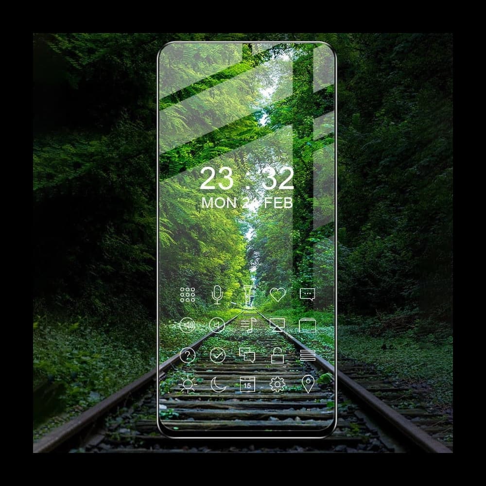 Bizon Glass Edge Samsung Galaxy M52 schwarz - 5