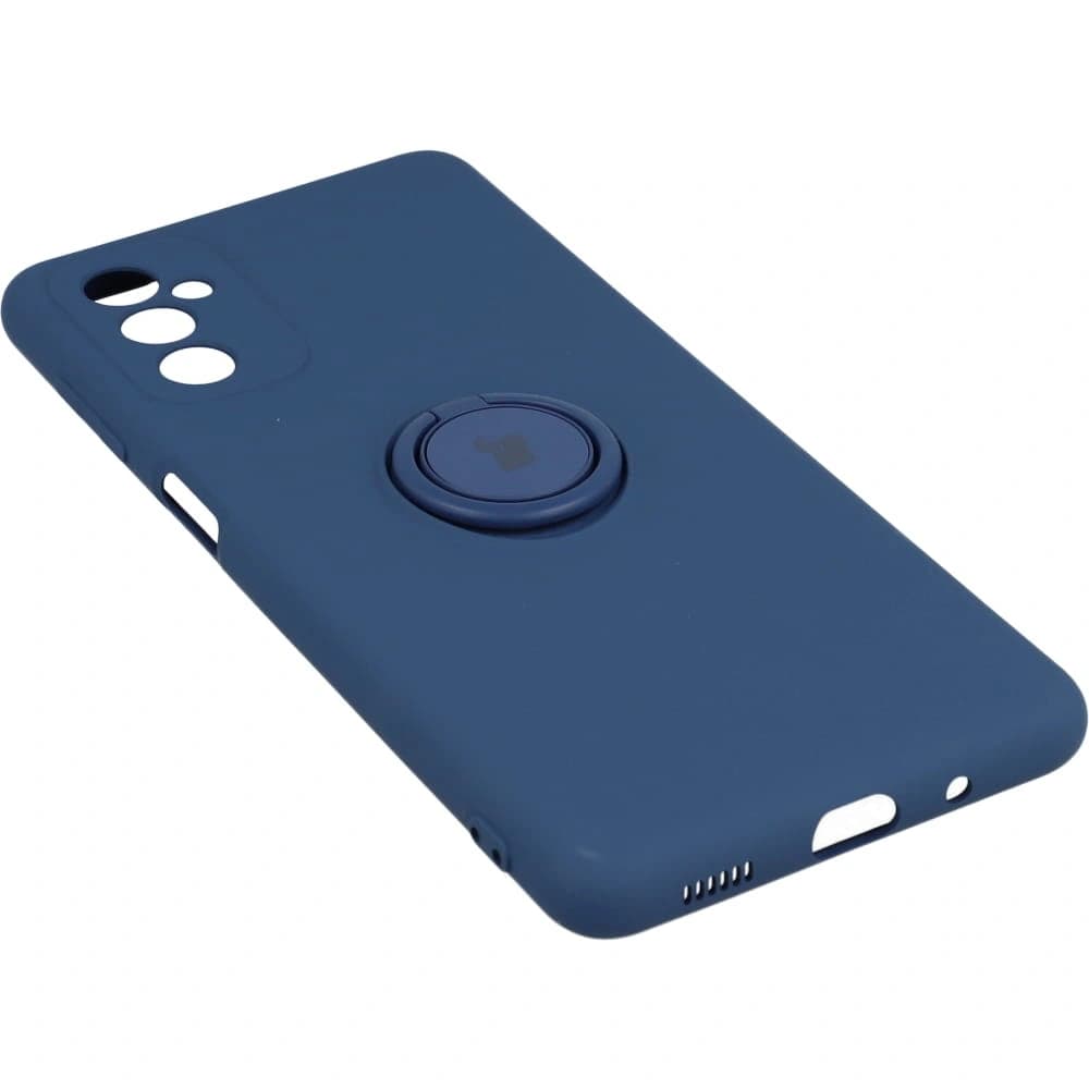 Bizon Case Silikonring Samsung Galaxy M52 marineblau - 3