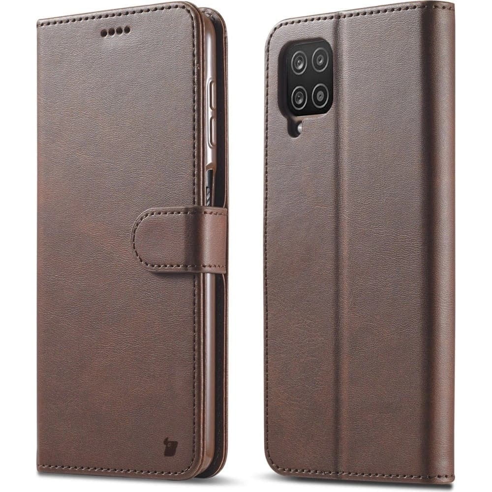 Bizon Case Wallet Samsung Galaxy M53 5G dunkelbraun - 1