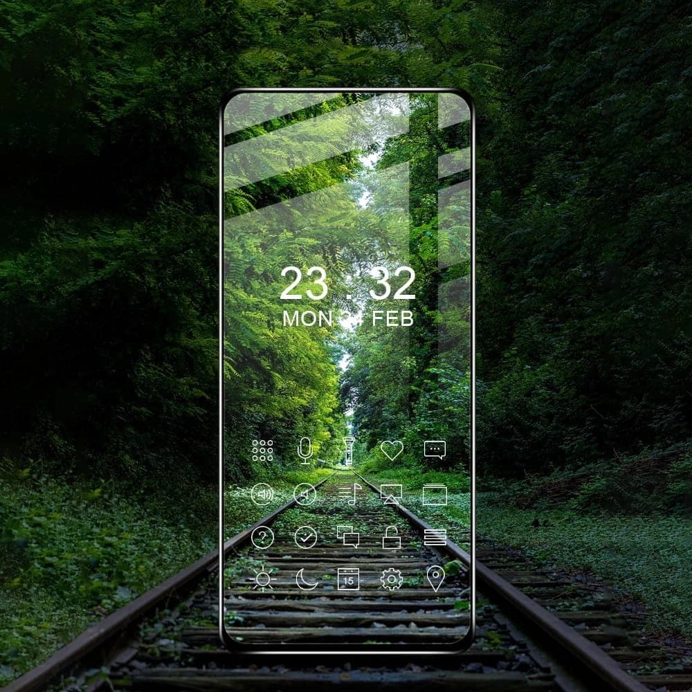 Bizon Glass Edge Samsung Galaxy M53 5G schwarz - 7