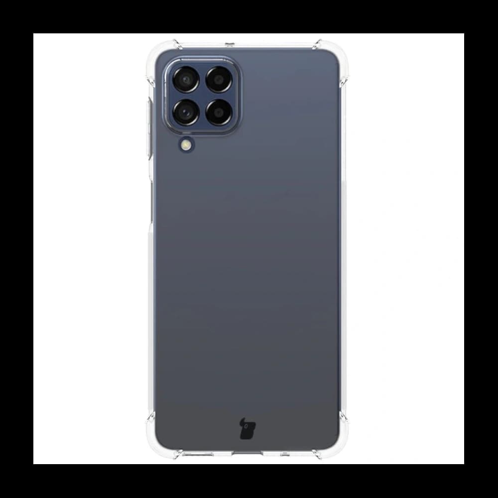 Bizon Case Clear Pack Hülle + 2x Displayschutzglas + Objektivglas Samsung Galaxy M53 5G klar - 2