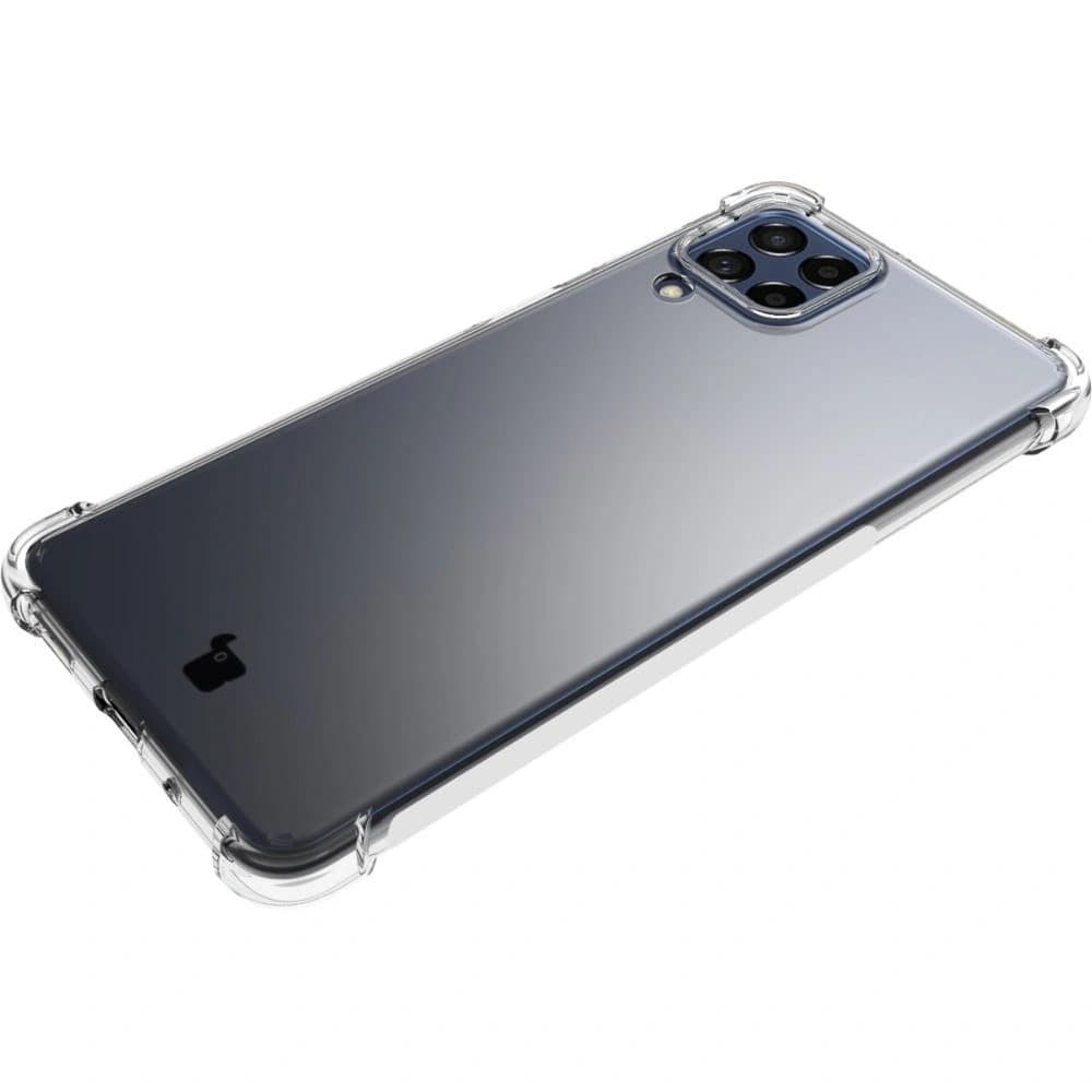 Bizon Case Clear Pack Hülle + 2x Displayschutzglas + Objektivglas Samsung Galaxy M53 5G klar - 6