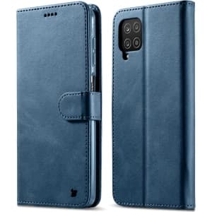 Bizon Case Wallet Samsung Galaxy M53 5G navy blue