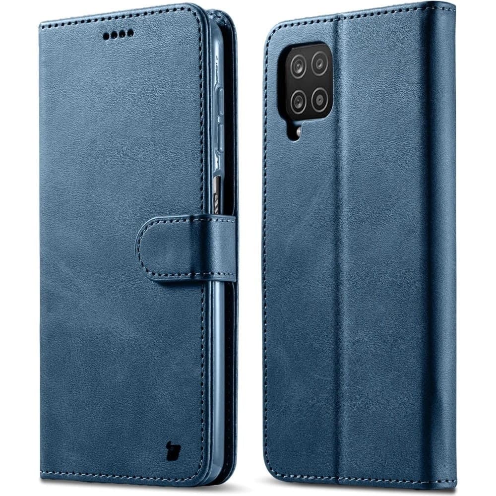 Bizon Case Wallet Samsung Galaxy M53 5G marineblau - 1