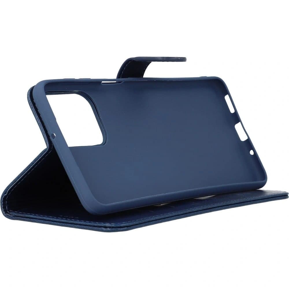 Bizon Case Wallet Samsung Galaxy M53 5G marineblau - 3