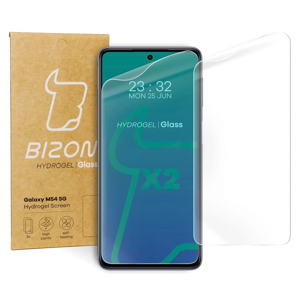 Bizon Glass Hydrogel Samsung Galaxy M54 5G [2 PACK] - 1