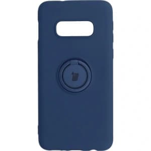 Bizon Case Silikonring Samsung Galaxy S10e marineblau
